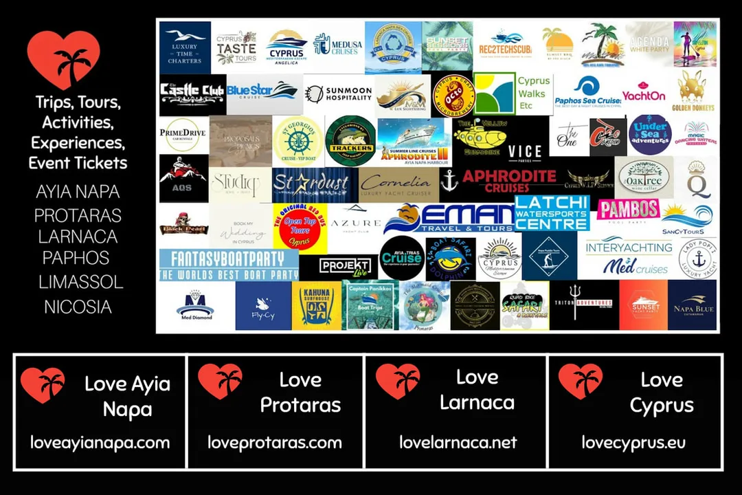 Love Protaras banner and Logo